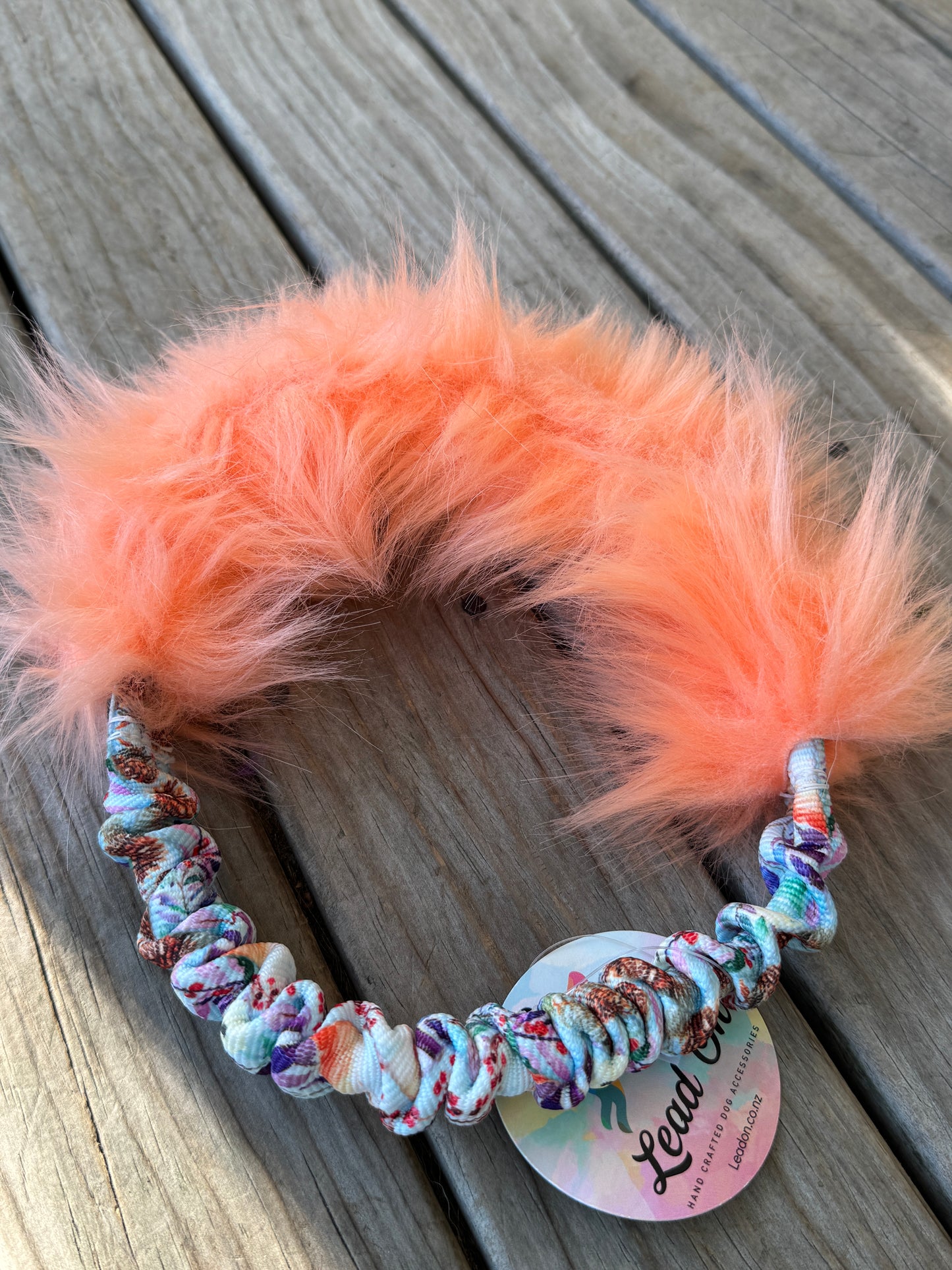 Faux Fur Bungee Ring Tugs