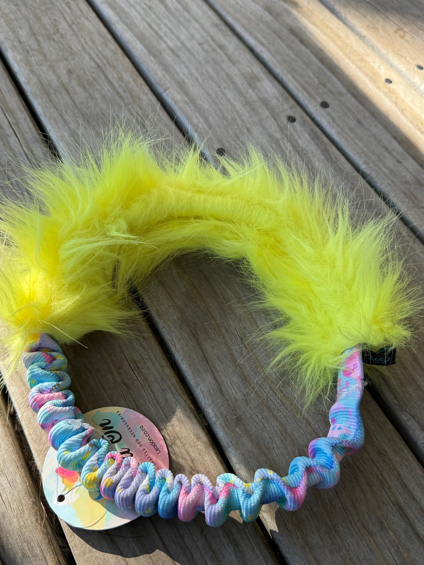 Faux Fur Bungee Ring Tugs