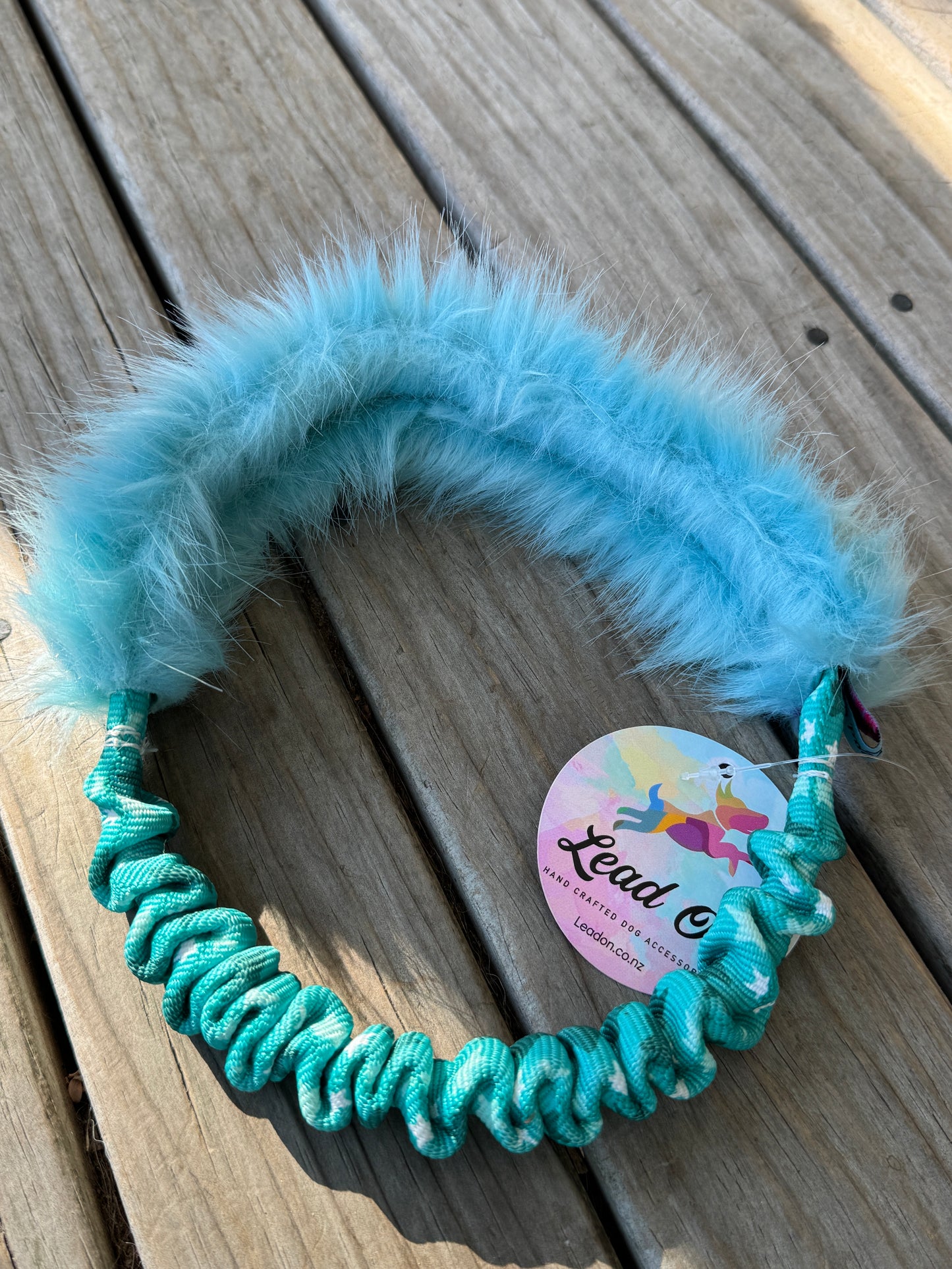 Faux Fur Bungee Ring Tugs