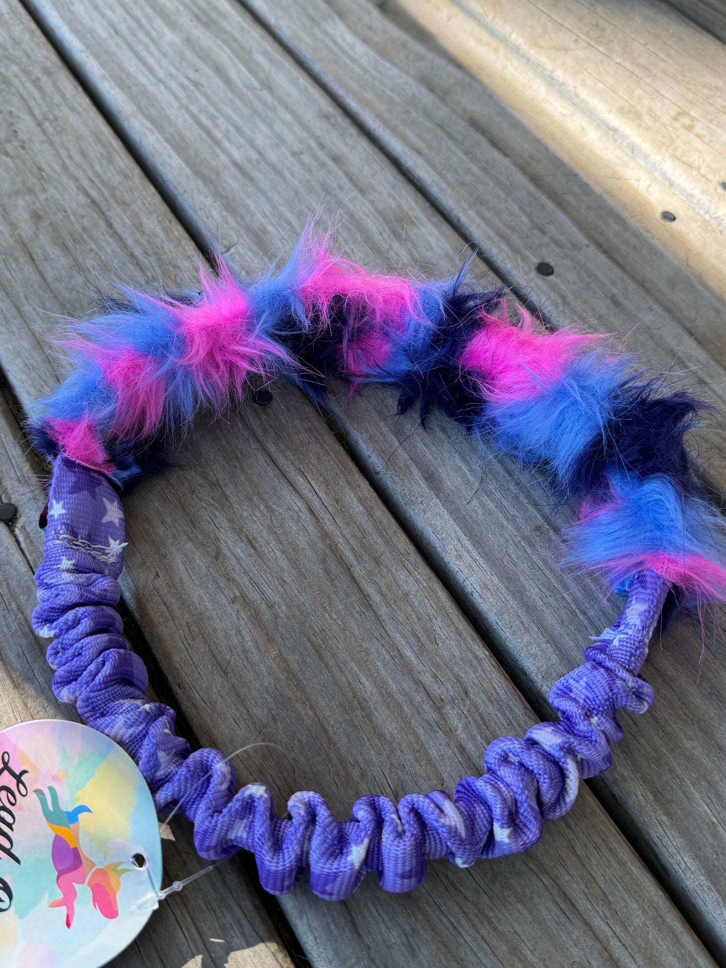 Faux Fur Bungee Ring Tugs