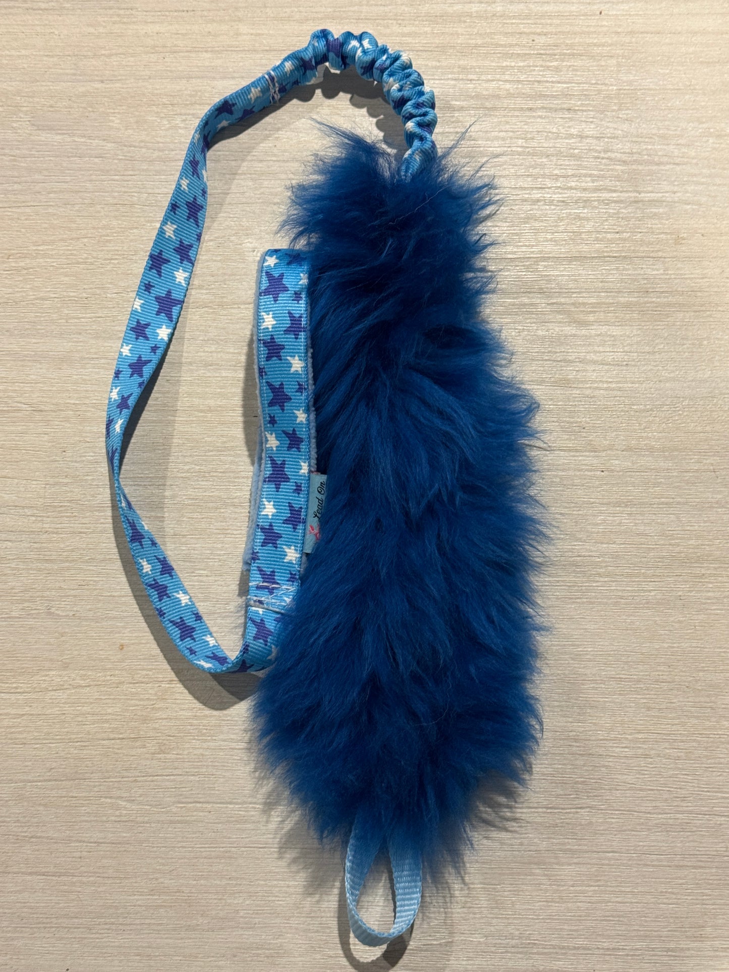 Plush Squeaky Toy - with Sheepy and long bungee handle tug