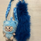 Plush Squeaky Toy - with Sheepy and long bungee handle tug