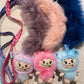 Plush Squeaky Toy - with Sheepy and long bungee handle tug