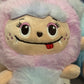 Plush Squeaky Toy - with Sheepy and long bungee handle tug
