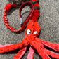 Plush Octopus with braided possum/plush & Bungee handle