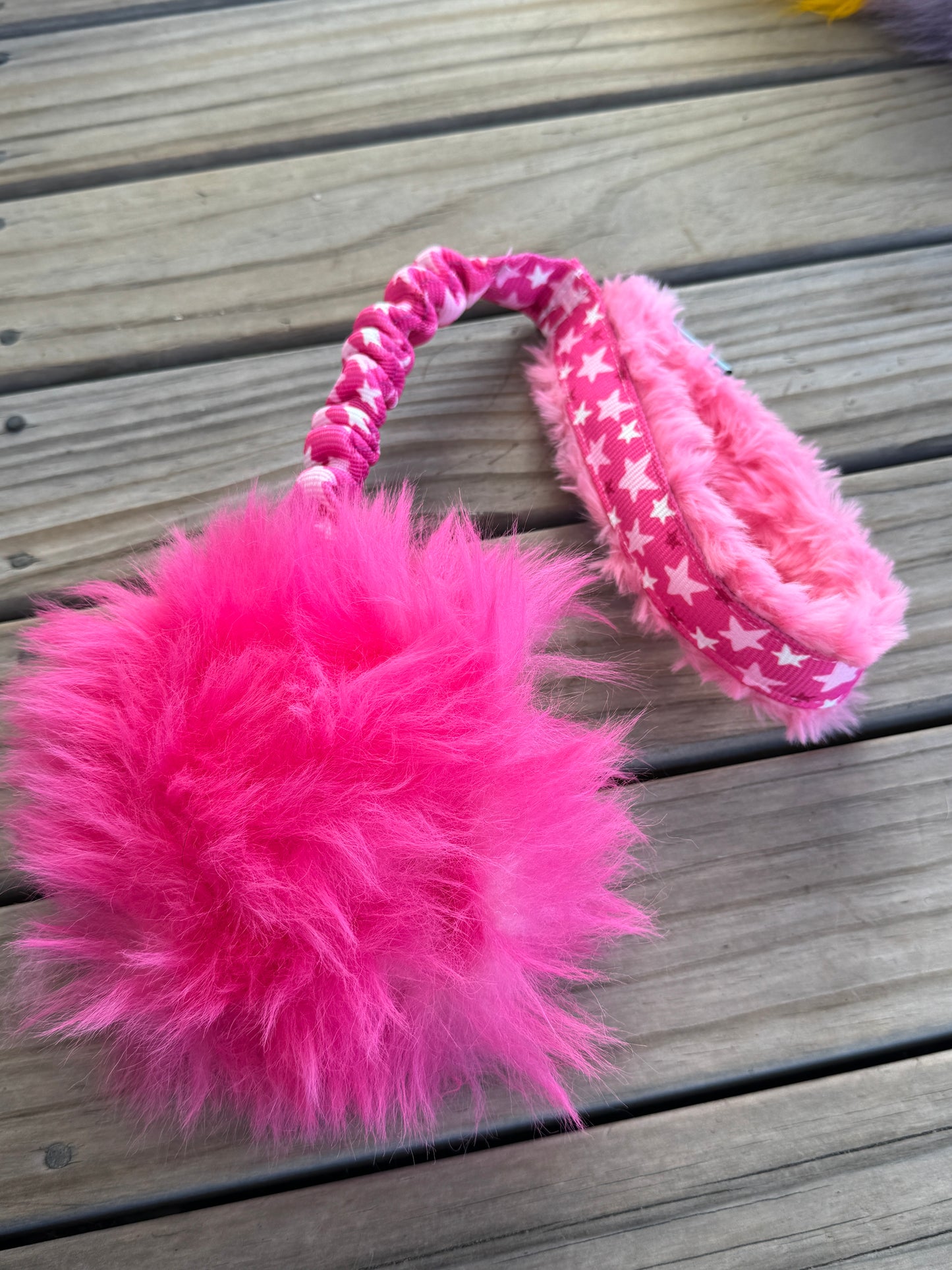 Squeaky Sheepy Puff Bungee Tugs
