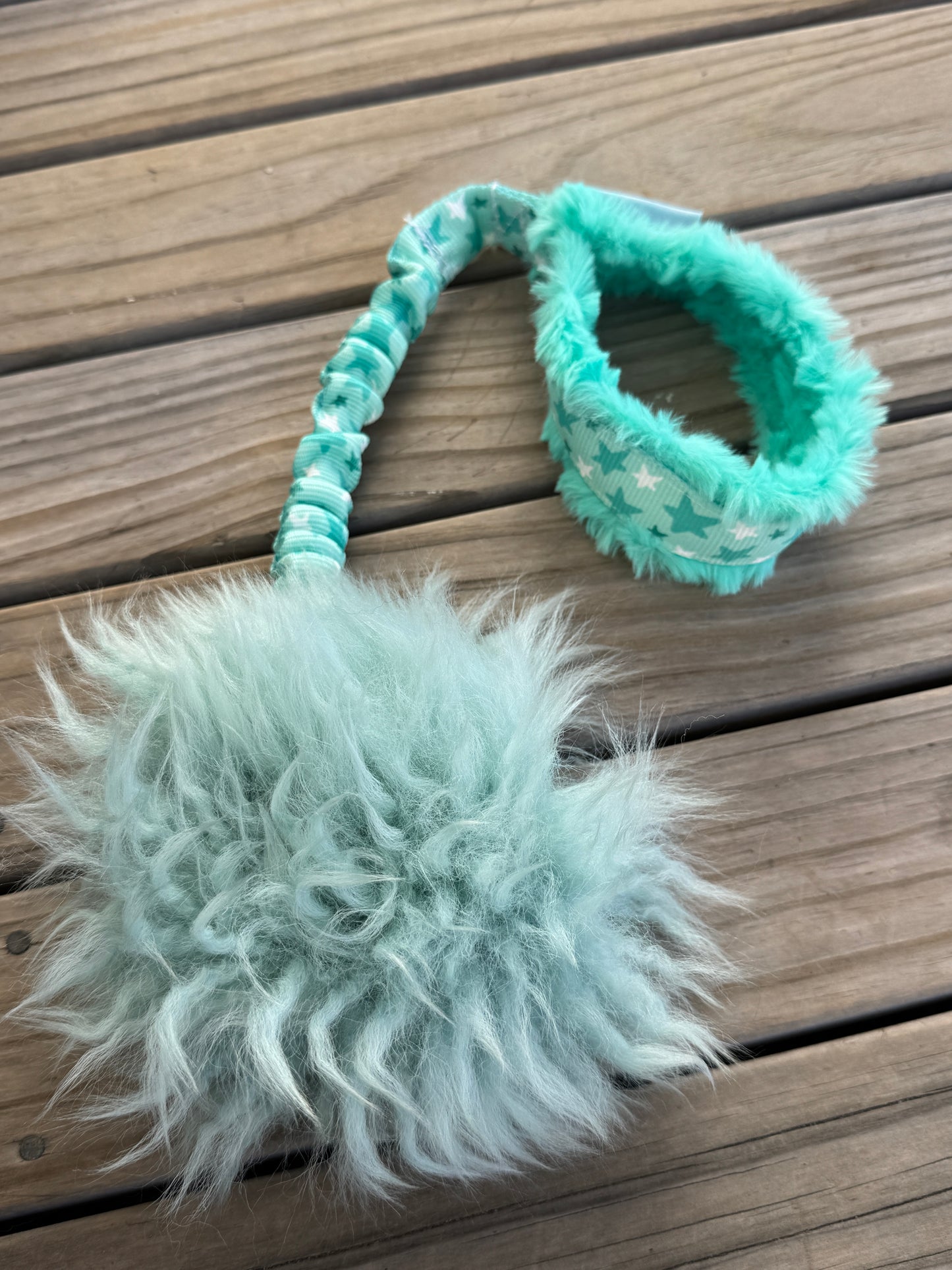 Squeaky Sheepy Puff Bungee Tugs