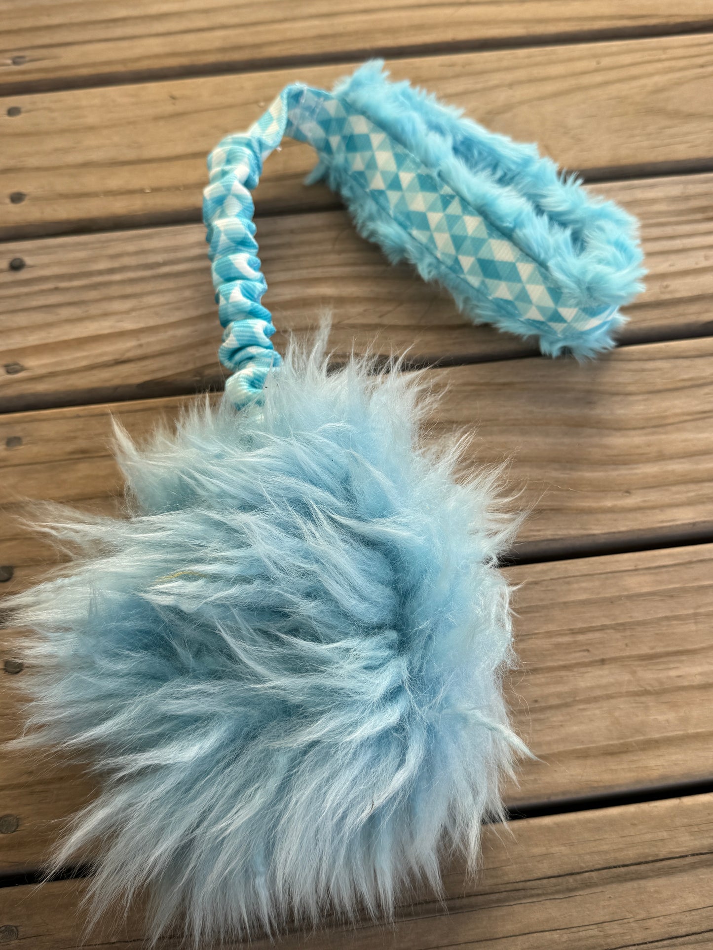 Squeaky Sheepy Puff Bungee Tugs