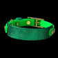 Sparkly Glitter Painted BioThane Collars